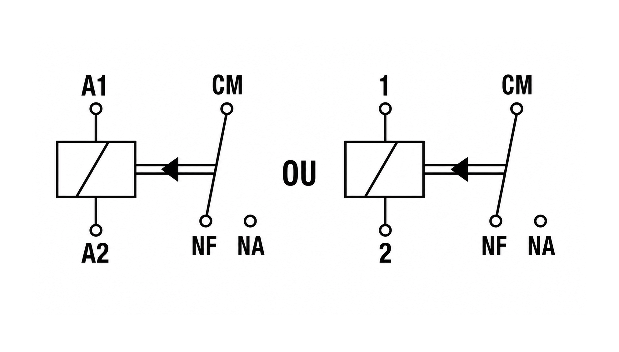 Esquema elétrico de Relé Receptor 433 MHz