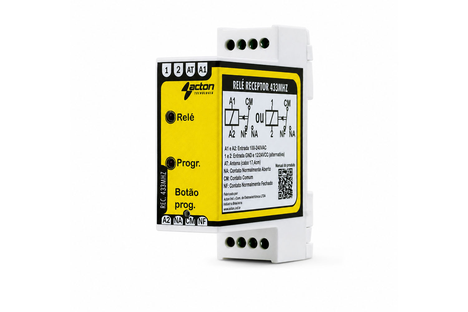 Relé Receptor 433 MHz
